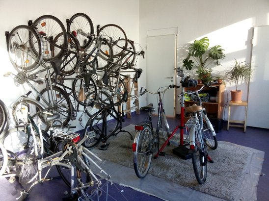 Fahrradwerkstatt im Werkhaus